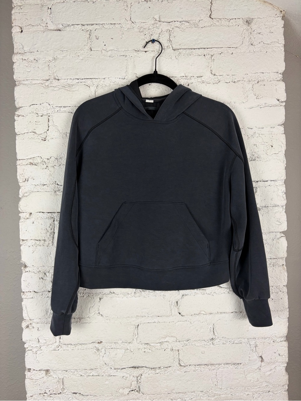 Lululemon Softstreme Hoodie Sweatshirt Pullover Black 4